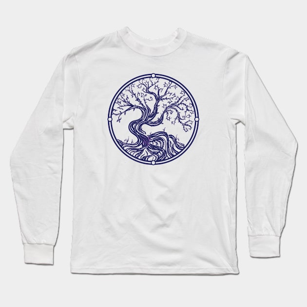 Tree Of Life I Long Sleeve T-Shirt by Lees Tees